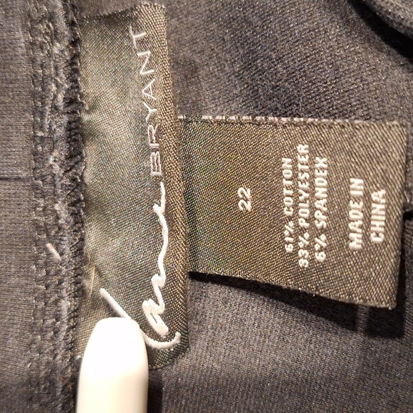 O womens Lane Bryant stretch skinny plus size pants size 22 - Picture 4 of 4